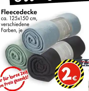 TEDi Fleecedecke Angebot