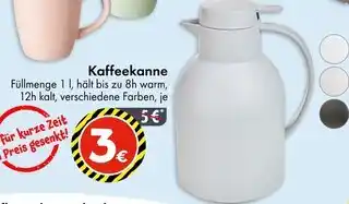 TEDi Kaffeekanne Angebot