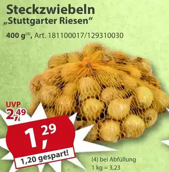 Sonderpreis Baumarkt Steckzwiebeln ,,Stuttgarter Riesen" Angebot