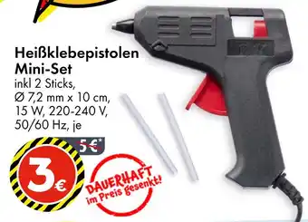 TEDi Heißklebepistolen mini-set Angebot