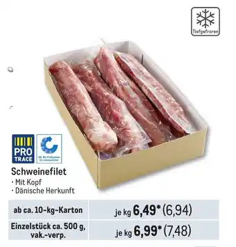 METRO Schweinefilet Angebot