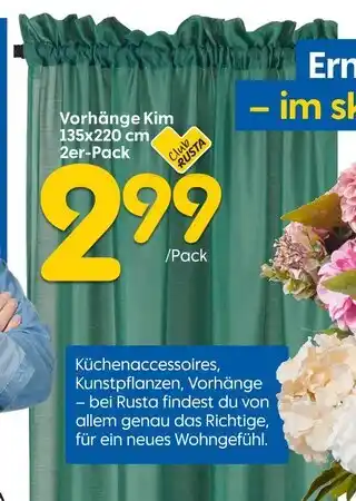 Rusta Vorhänge kim Angebot