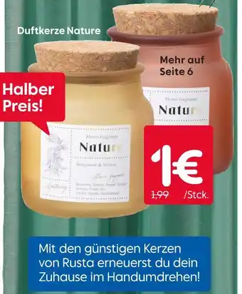 Rusta Rusta duftkerze nature Angebot