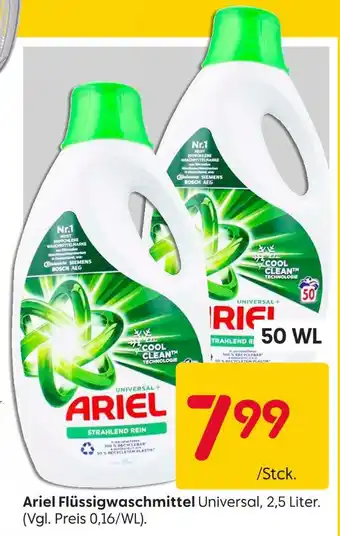 Rusta Ariel flüssigwaschmittel Angebot