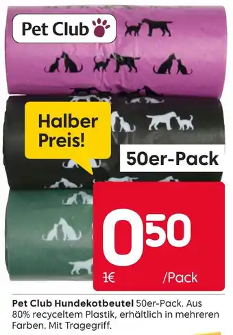 Rusta Pet club hundekotbeutel Angebot