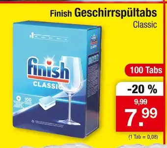 Zimmermann Finish geschirrspültabs classic Angebot