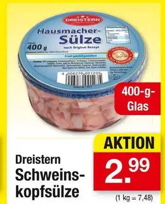 Zimmermann Dreistern schweinskopfsülze Angebot