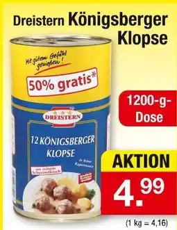 Zimmermann Dreistern königsberger klopse Angebot