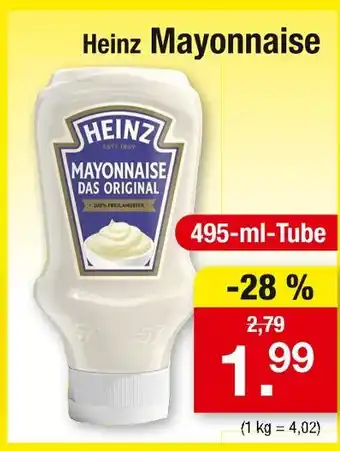 Zimmermann Heinz mayonnaise Angebot