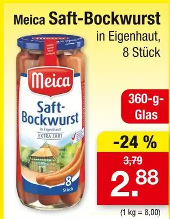 Zimmermann Meica saft-bockwurst Angebot