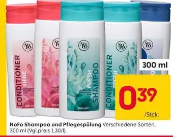 Rusta Nofo shampoo und pflegespülung Angebot