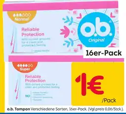 Rusta O.b. tampon Angebot