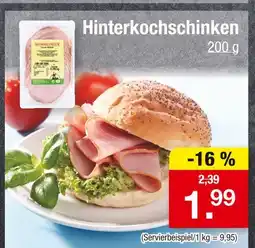 Zimmermann Hommelinger hinterkochschinken Angebot