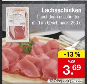 Zimmermann Lachsschinken Angebot