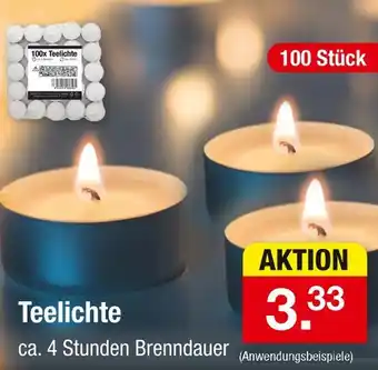 Zimmermann Teelichte Angebot