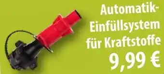 Sonderpreis Baumarkt Automatik Einfüllsystem für Kraftstoffe Angebot