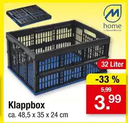 Zimmermann Mhome klappbox Angebot