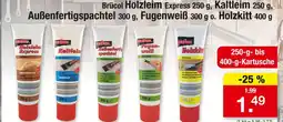 Zimmermann Brücol holzleim, kaltleim, außenfertigspachtel, fugenweiß oder holzkitt Angebot