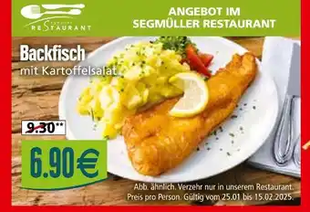 Segmüller Backfisch Angebot