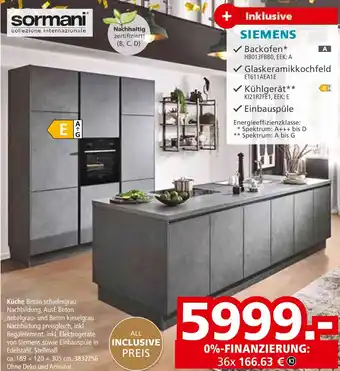 Segmüller Sormani küche Angebot