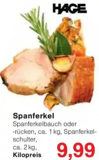 Jawoll HAGE Spanferkel Angebot