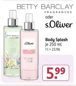 Rossmann Betty barclay oder s.oliver wild flower oder elegant floral Angebot