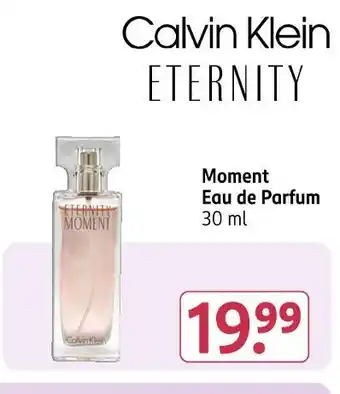 Rossmann Calvin klein moment eau de parfum Angebot