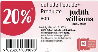 Rossmann Judith williams 20% rabatt Angebot