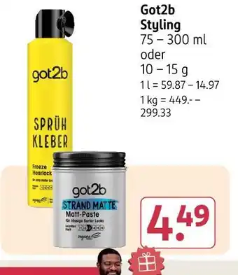 Rossmann Got2b styling Angebot