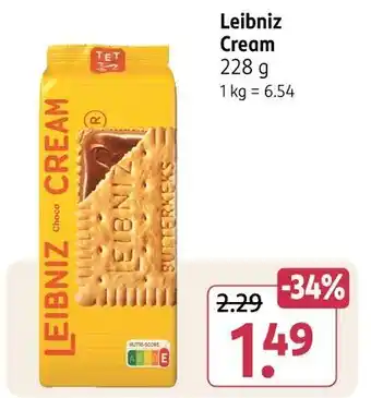 Rossmann Leibniz cream Angebot