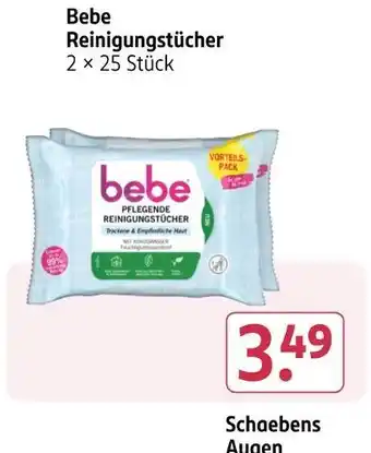 Rossmann Bebe reinigungstücher oder augen Angebot