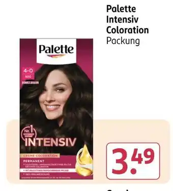 Rossmann Palette intensiv coloration Angebot