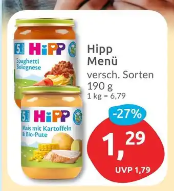 Budni Hipp hipp menü Angebot