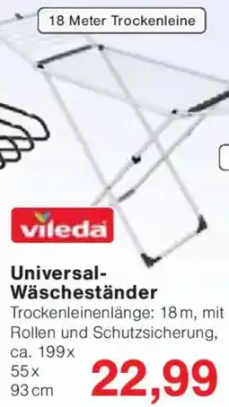 Jawoll Vileda Universal Wäscheständer Angebot