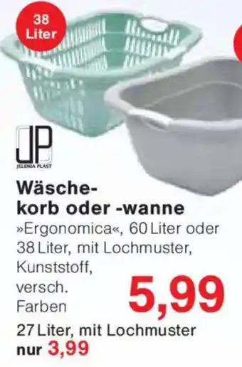 Jawoll JELENIA PLAST Wäschekorb oder -wanne Angebot