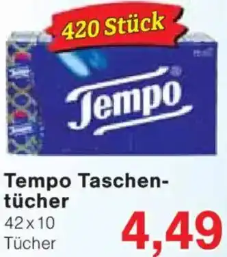 Jawoll Tempo Taschentücher Angebot