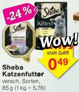 Jawoll Sheba Katzenfutter Angebot