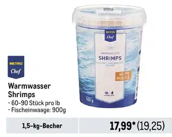 METRO METRO Chef Warmwasser Shrimps Angebot