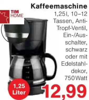 Jawoll TIM HOME Kaffeemaschine Angebot