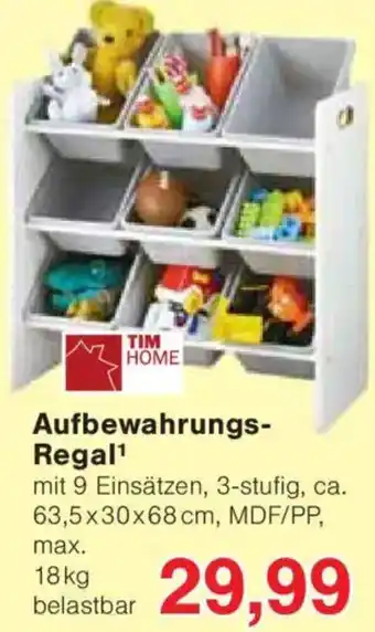 Jawoll TIM HOME Aufbewahrungs Regal Angebot