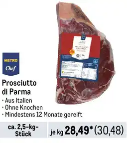 METRO METRO Chef Prosciutto di Parma Angebot