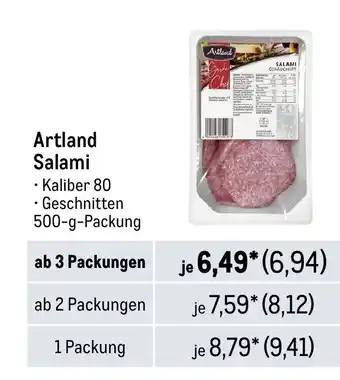 METRO Artland Salami Angebot