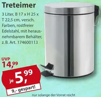 Sonderpreis Baumarkt Treteimer Angebot