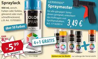 Sonderpreis Baumarkt Spraylack Angebot