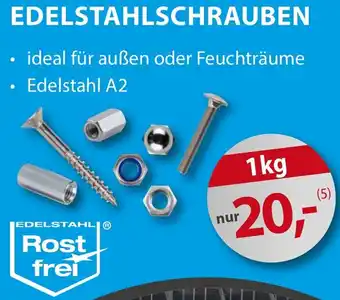 Sonderpreis Baumarkt Edelstahlschrauben Angebot