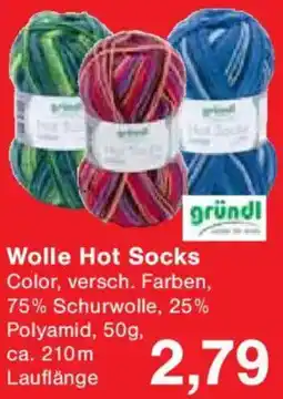 Jawoll gründl Wolle Hot Socks Angebot