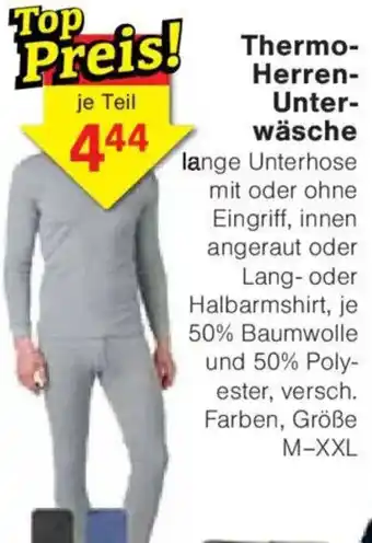 Jawoll Thermo Herren Unterwäsche Angebot