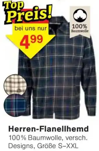 Jawoll Herren-Flanellhemd Angebot