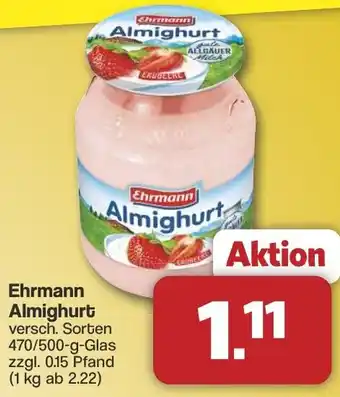 Famila Nord West Ehrmann Almighurt Angebot