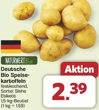 Famila Nord West NATURWERT Bio Deutsche Bio Speisekartoffeln Angebot